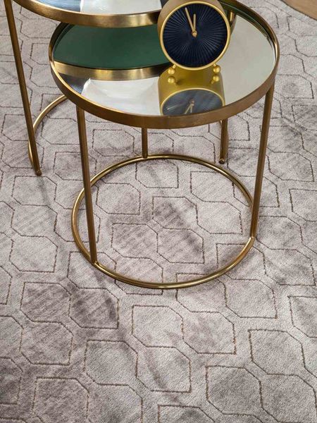 RUG/BENUT/DAISY_BENUTA/2/GREY/66x110 zdjęcie 3