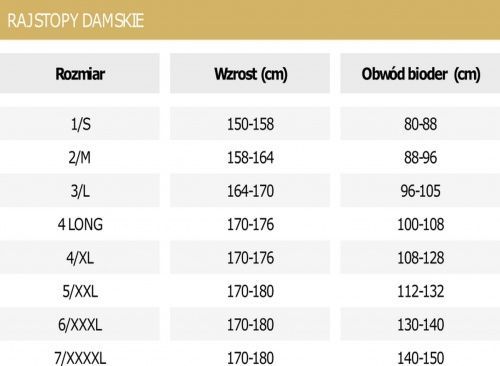 Ciepłe Rajstopy Microfibra 60 den r.7-XXXXL na Arena.pl