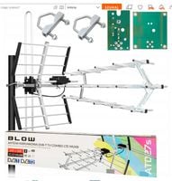 ANTENA KIERUNKOWA TV NAZIEMNEJ COMBO DVB-T2 LTE FULL HD ULTRA HD 4K