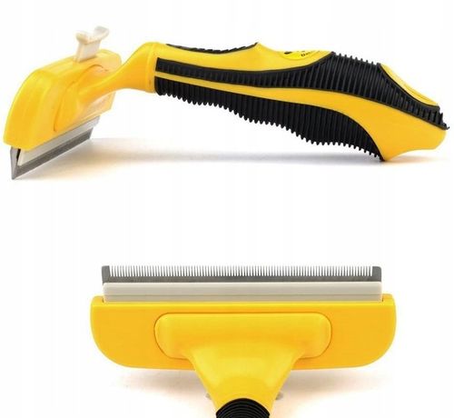 SZCZOTKA ZGRZEBŁO TRYMER DLA PSA KOTA MARTWY WŁOS na Arena.pl