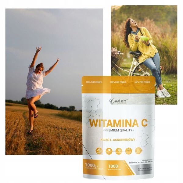 WITAMINA C W PROSZKU 100% KWAS L-ASKORBINOWY 1Kg zdjęcie 4