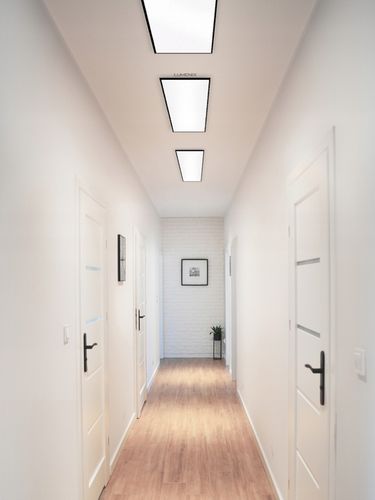 PANEL plafon LED OPRAWA 60x30cm 36W NATYNKOWY sufitowy CZARNY CCD na Arena.pl