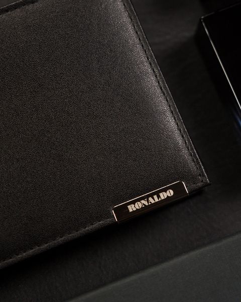 portfel męski skórzany rm-01-bdf-bl-9953 black zdjęcie 4