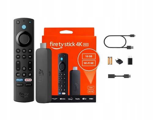 odtwarzacz multimedialny Amazon Fire TV Stick 4K MAX 16GB na Arena.pl
