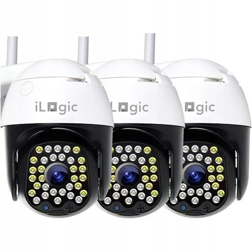 KAMERA ZEWNĘTRZNA OBROTOWA IP WiFi 3Mpx TUYA Bezprzewodowa Full HD 4x ZOOM na Arena.pl