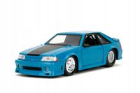 JADA FAST & FURIOUS AUTO FORD MUSTANG GT 1989 SZYBCY I WŚCIEKLI SAMOCHÓD
