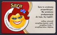 Magnes z imieniem Sara