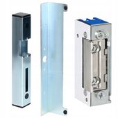 KASETA ELEKTROZACZEPU SREBRNA 350mm + ELEKTROZACZEP 12V DO FURTKI 290mA