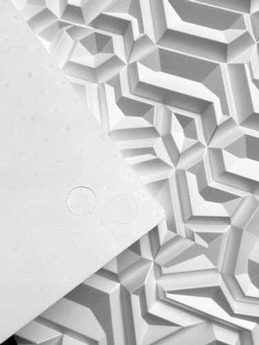 Panele ścienne 3D kasetony styropianowe 60x60 OPAL na Arena.pl