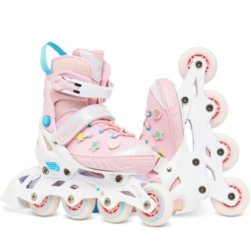 Rolki Regulowane RAVEN Lilly Junior LED 31-35 na Arena.pl