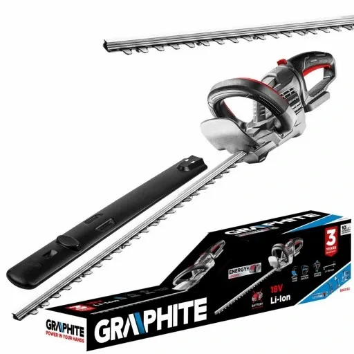 GRAPHITE NOŻYCE DO ŻYWOPŁOTU 18V 510mm SEKATOR DO KRZEWÓW Energy 18V 58G032 zdjęcie 5