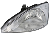 Ford Focus 98-01 Reflektor Przedni Lampa przednia lewa Srebrna