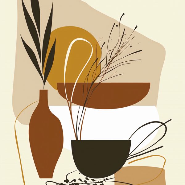 Plakat 80x80cm Prostota Wypoczynku zdjęcie 1