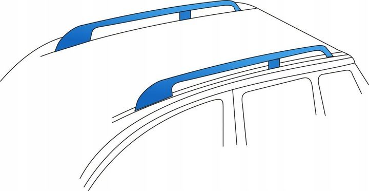 Bagażnik na relingi do BMW 3seria (E91) Kombi 5d (2005-2011r) zdjęcie 5