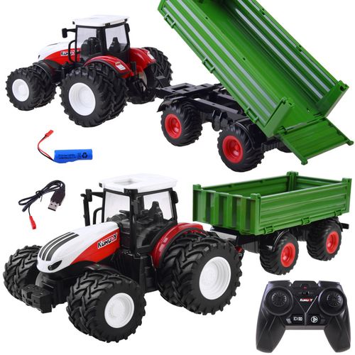 DLA DZIECI ZABAWKOWY TRAKTOR STEROWANY na Arena.pl