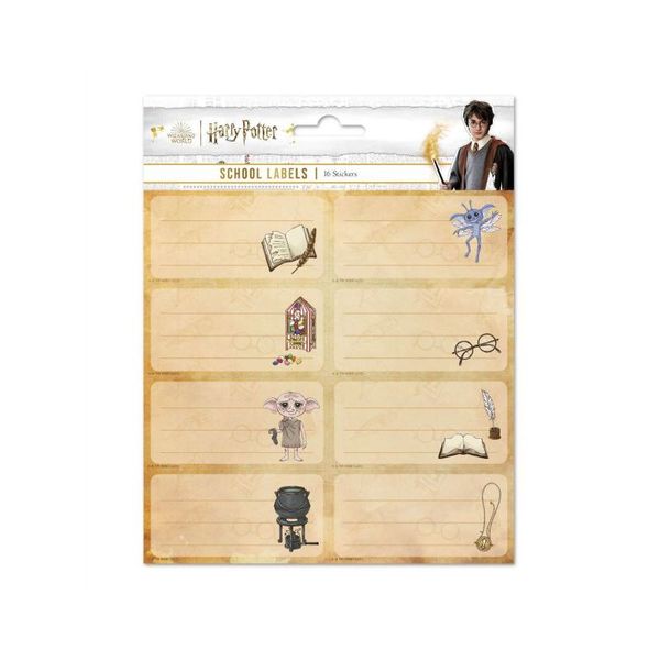 Etykiety na zeszyty Harry Potter zdjęcie 1