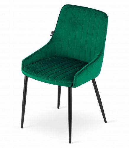 Krzesło MONZA - zielony aksamit x 2 na Arena.pl