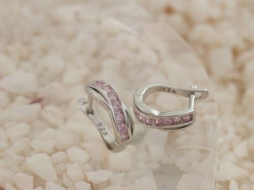 Kolczyki Srebrne 925 Dla Dziewczynki Waga 1.04g Wys. 9.9mm Szer. 3.2mm na Arena.pl