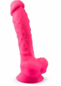 silex-d model 1 9" silikonowy anatomiczny z przyssawką, termo-reaktywny