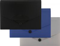 aktówka z przegródkami pp-4304 czarna 0737