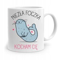Kubek Prezent Na Walentynki Niezła Foczka Z Nadrukiem Ze Zdjęciem