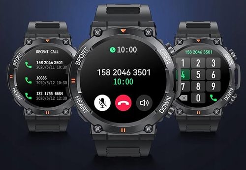 Zegarek męski SMARTWATCH Rubicon ROZMOWY KROKI SMS 360x360 MENU PL na Arena.pl