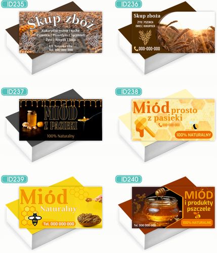 Wizytówki firmowe 200 szt RÓŻNE WZORY do wyboru AUTO MYJNIA na Arena.pl