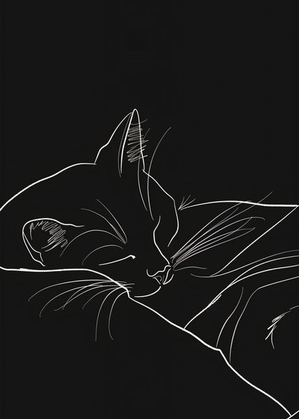 Plakat 25x35cm Nocny Spokój zdjęcie 1