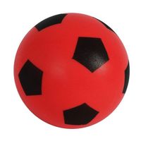 piłka nożna master soft - 18 cm - czerwona