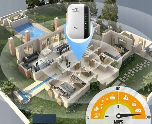 Wzmacniacz sygnału Wi-FI Mocny Repeater Access Point Router 300 Mb/s 2.4GHz na Arena.pl