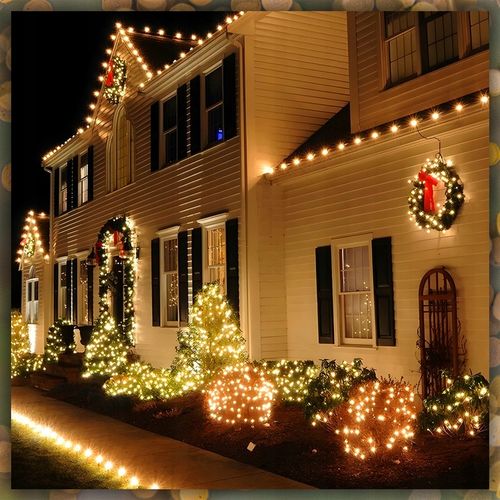 LAMPKI CHOINKOWE BIAŁY CIEPŁY 300 LED FLASH WEW/ZEW 22M NA CHOINKĘ na Arena.pl