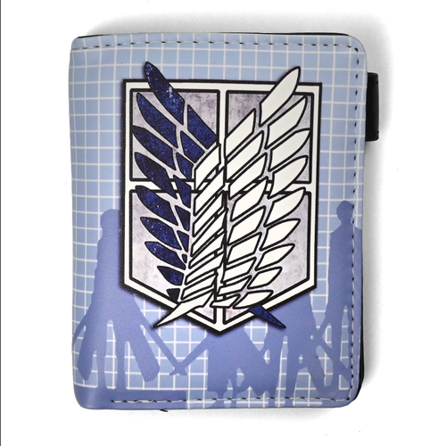 Wings of Freedom | 13 cm | Eko-Skóra | Portfel | Attack on Titan na Arena.pl