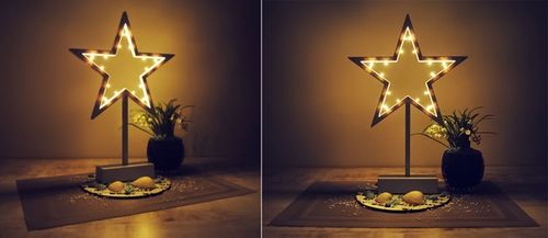 Dekoracja LED - gwiazda na Arena.pl