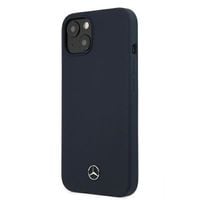 Etui Mercedes do iPhone 13 mini, Granatowy