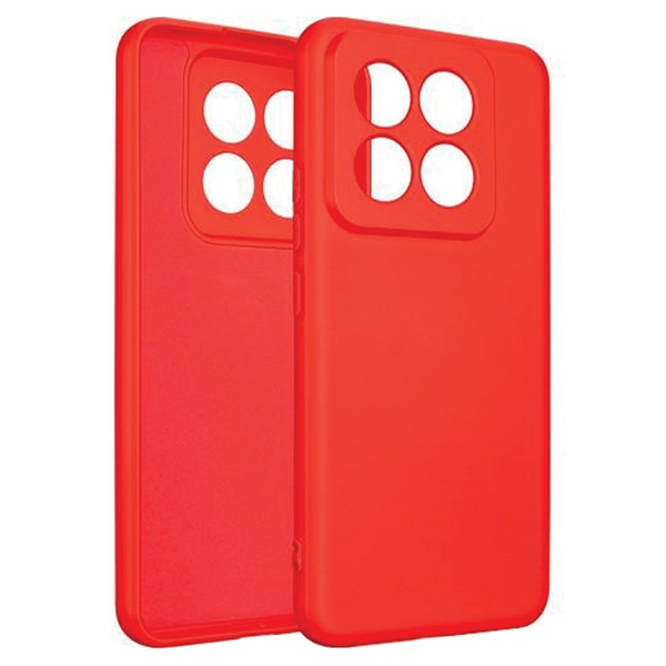 beline etui silicone xiaomi 14 proczerwony/red zdjęcie 1
