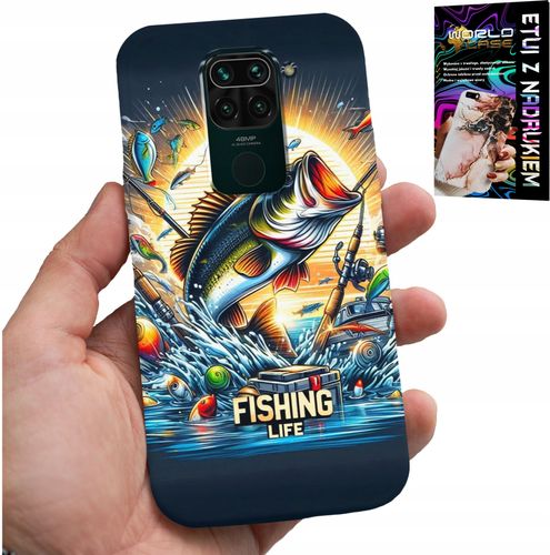 ETUI DO XIAOMI NOTE 9 - WZORY DLA WĘDKARZA, RYBY, DORSZ, ŁOSOŚ na Arena.pl