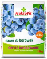 Nawóz do borówek Fruktovit granulat 10 kg