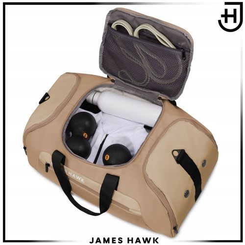 Torba sportowa podróżna damska Plecak 2w1 Treningowa wodoodporna James Hawk na Arena.pl
