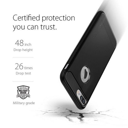 Spigen Rugged Armor do iPhone 7 PLUS / iPhone 8 PLUS black na Arena.pl