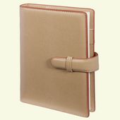 notes notatnik kremowy a4 gładki z wymiennym wkładem 200 stron drops