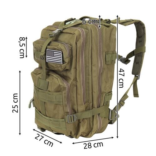 Plecak Militarny Xl Zielony na Arena.pl