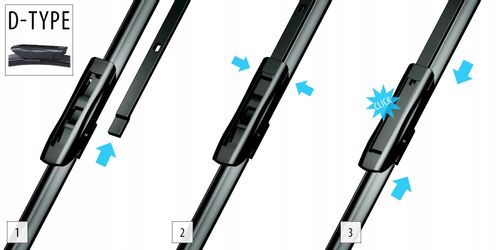 Wycieraczki przednie do Citroen DS3 (2010r-....) na Arena.pl