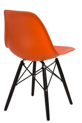 KRZESŁO P016W PP POMARAŃCZ/BLACK  D2 na Arena.pl