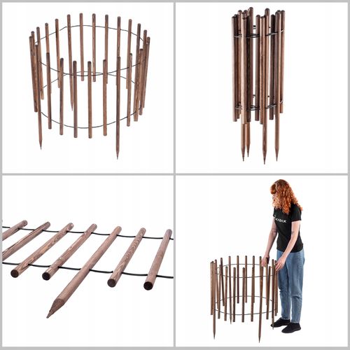 KADAX Palisada Ogrodowa Płotek Obrzeże Border 2,3m na Arena.pl