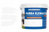 Farba Elewacyjna Fasadowa Polimerowo Silikonowa Goldmurit Biała RAL9016 10l
