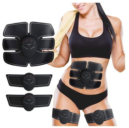 ELEKTROSTYMULATOR MIĘŚNI BRZUCHA EMS ZESTAW 3W1 na Arena.pl