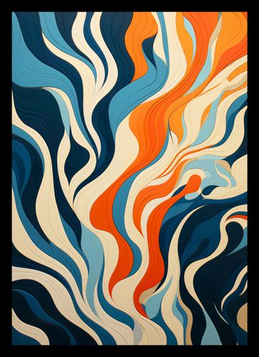 Plakat 21x29,7cm Oceaniczne Fale na Arena.pl