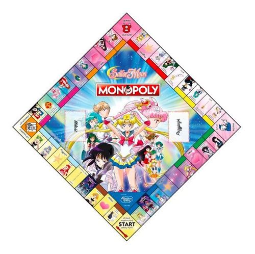 Gra Monopoly Sailor Moon Czarodzieje na Arena.pl