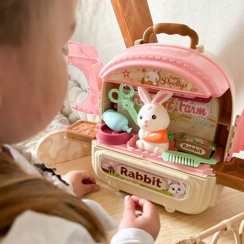 KRÓLIK OGRÓDEK W PLECAKU OPIEKA NAD KRÓLICZKIEM 2000827 na Arena.pl