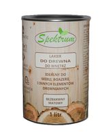 Lakier do drewna SPEKTRUM bezbarwny matowy 1L